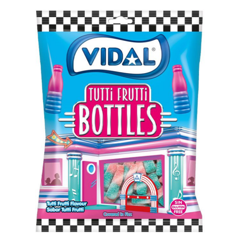 VIDAL GARRAFAS TUTTI-FRUTTI 14X90G