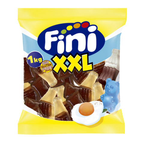 GOMAS FINI GARRAFAS COLA BRILHO XXL 1 KG