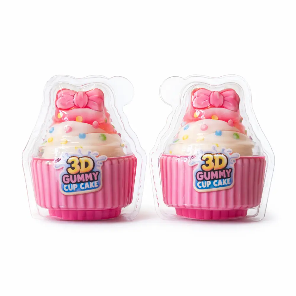 JOHNY BEE 3D GUMMY CUPCAKE 60 UN