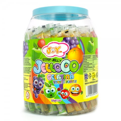 JOY JELLOOO GELATINAS TUTTI 100 Un