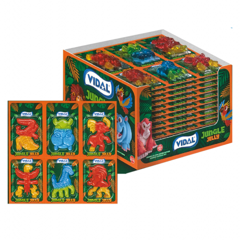 VIDAL JUNGLE JELLY 11X66g