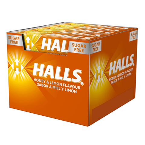 HALLS MEL/LIMAO C/20 UN