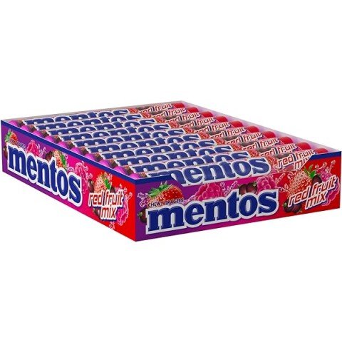 MENTOS RED FRUIT MIX 20X38G