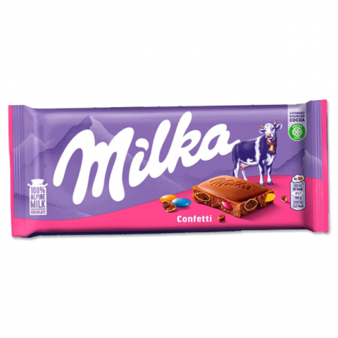 CHOCOLATES MILKA CONFETTI 22X100 G