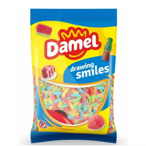 GOMAS DAMEL MINHOCAS SUPER ÁCIDAS 1 KG