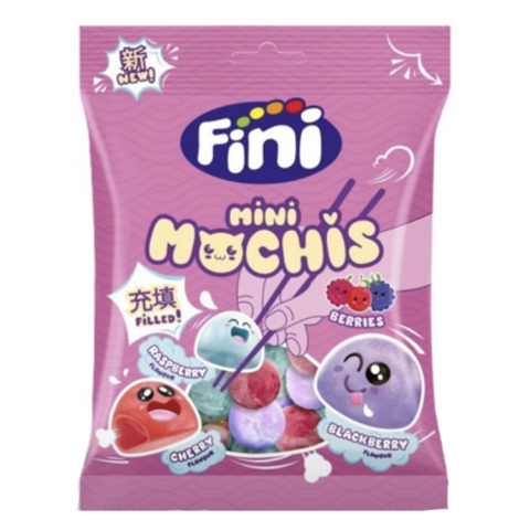 FINI SAQ. MINI MOCHIS BERRIES 12X90G