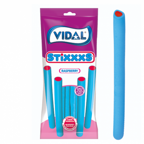 VIDAL STIXXXS FRAMBOESA 14X90G