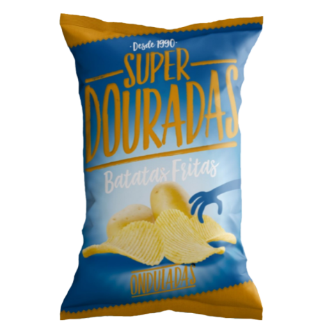 SUPER DOURADAS ONDULADAS 150G