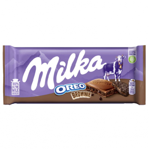 CHOCOLATES MILKA OREO BROWNIE 22X100G