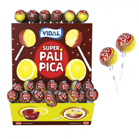 VIDAL SUPER PALIPICA COLA-LIMÃO 100 UN