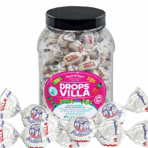 REBUÇADOS VILLA PEITORAIS FRASCO 1 KG
