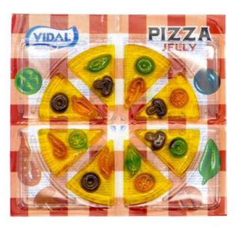 GOMAS VIDAL PIZZA JELLY 11X66G