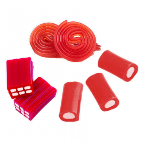 GOMAS FINI SAQ. SORTIDO VERMELHO 12x90G