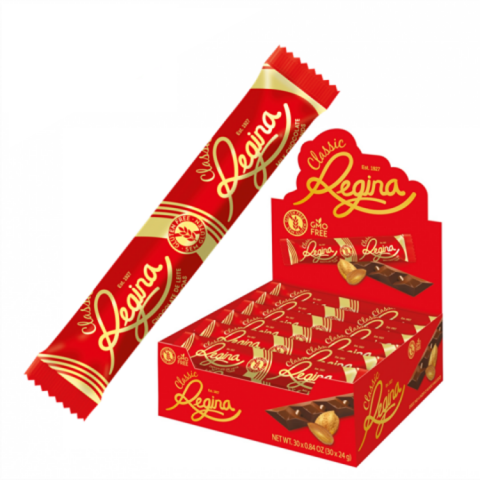 REGINA CHOCO LEITE CLASSIC C/AMÊNDOA 30X24g