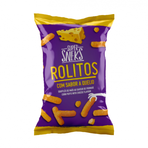 SUPER SNEKS ROLITOS QUEIJO 30G