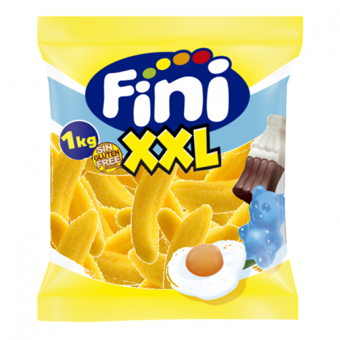 GOMAS FINI BANANAS XXL 1 KG