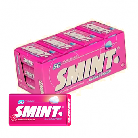 SMINT TIN BUBBLE FRESH 12X35G