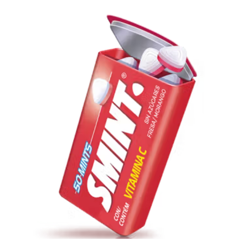 SMINT TIN MORANGO 12X35G