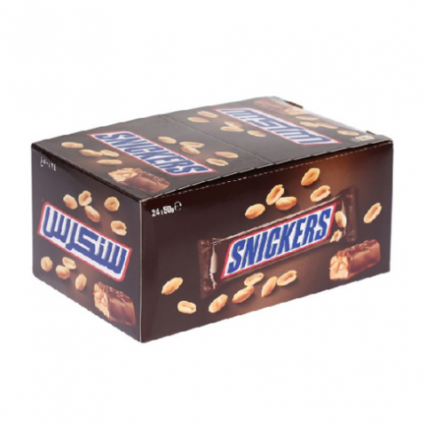 CHOCOLATES SNICKERS 24 UN