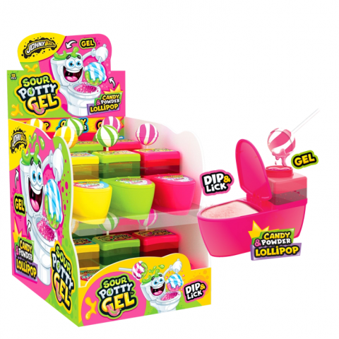 JOHNY BEE SOUR POTTY GEL 12 UN