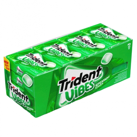 TRIDENT VIBES SPEARMINT CLUTCH 16X21g