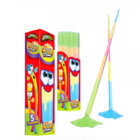 JOHNY BEE FRUIT STRAWS XXL 150 UN