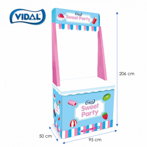 VIDAL KIOSK SWEET PARTY 