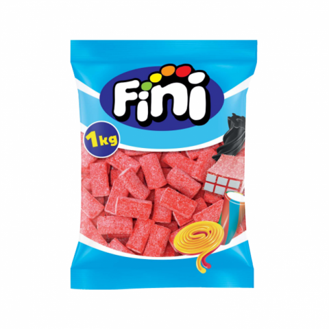 GOMAS FINI TIJOLO MORANGO PICA 1 KG