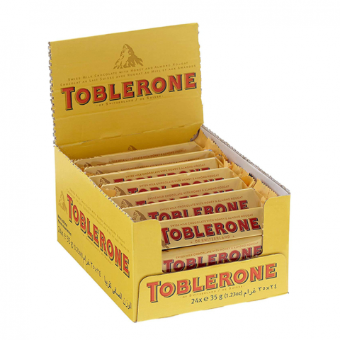CHOCOLATES TOBLERONE 24x35 G 
