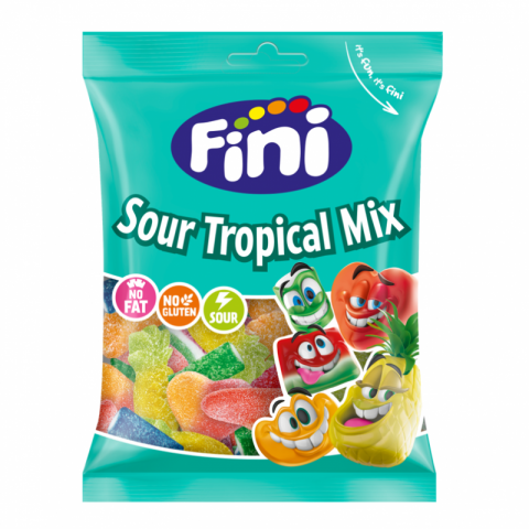 GOMAS FINI SOUR TROPICAL MIX 12X90G