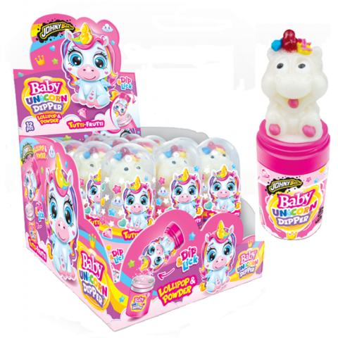 CHUPAS JB BABY UNICORNIO DIPPER 12X40G